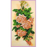 Набор вышивки бисером Картины Бисером Р-387 Винтажные розы