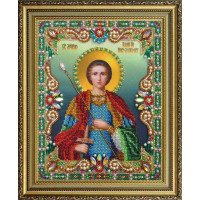 Beadwork Set Pictures Beaded Р-400 Icon St. Great Martyr George the Victorious