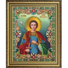 Набор вышивки бисером Картины Бисером Р-400 Икона Святой великомученик Георгий Победоносец