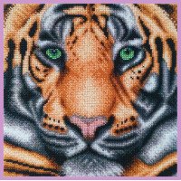 Набор вышивки бисером Картины Бисером Р-412 Тигр