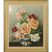 Cross Stitch Kits OLanTА VN-116 Bouquet of roses