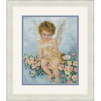 Cross Stitch Kits OLanTА VN-171 Cupid with a letter 