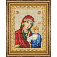 Cross Stitch Kits OLanTА VN-201 Icon of the Mother of God of Kazan