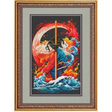 Cross Stitch Kits OLanTА VN-224 Fire and Water