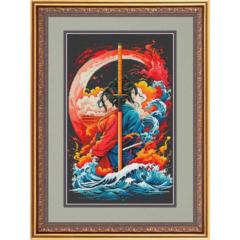 Cross Stitch Kits OLanTА VN-224 Fire and Water