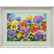 Cross Stitch Kits OLanTА VN-225 Bright viola