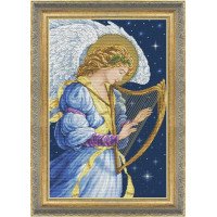 Cross Stitch Kits OLanTА VN-226 Angel with a harp