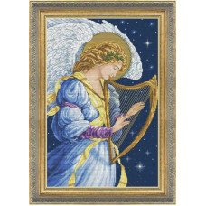 Cross Stitch Kits OLanTА VN-226 Angel with a harp