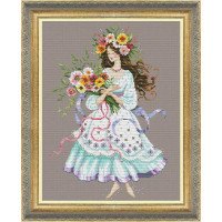 Cross Stitch Kits OLanTА VN-251 Magic wreath