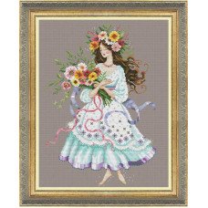 Cross Stitch Kits OLanTА VN-251 Magic wreath