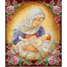 Beadwork Pattern Pictures Beaded S-176 The Virgin Mary