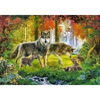 Beadwork Pattern Pictures Beaded S-184 Wolves