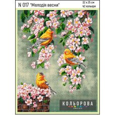 Cross Stitch Kits Kolorova N017 Melody of spring