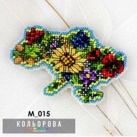 Cross stitch kit on plastic canvas Kolorova M-015 Magnet Blooming Motherland
