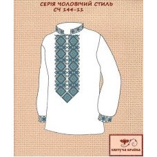 Blank for men's embroidered shirt Kvitucha Krayna SCH-144-11 Men's style series 11