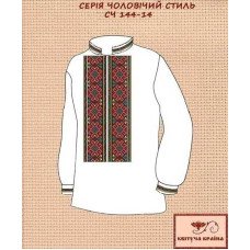Blank for men's embroidered shirt Kvitucha Krayna SCH-144-14 Men's style series 14
