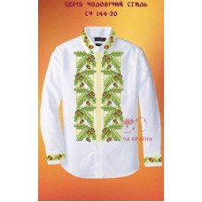Blank for men's embroidered shirt Kvitucha Krayna SCH-144-20 Men's style series 20