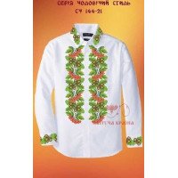 Blank for men's embroidered shirt Kvitucha Krayna SCH-144-21 Men's style series 21
