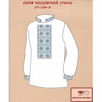 Blank for men's embroidered shirt Kvitucha Krayna SCH-144-3 Men's style series 3