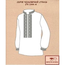Blank for men's embroidered shirt Kvitucha Krayna SCH-144-4 Men's style series 4