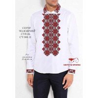 Blank for men's embroidered shirt Kvitucha Krayna SCH-144-51 Men's style series 51