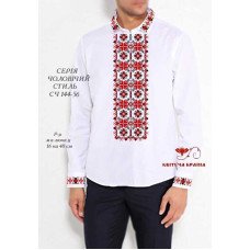 Blank for men's embroidered shirt Kvitucha Krayna SCH-144-56 Men's style series 56