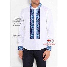 Blank for men's embroidered shirt Kvitucha Krayna SCH-144-63 Men's style series 63