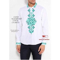 Blank for men's embroidered shirt Kvitucha Krayna SCH-144-73 Men's style series 73