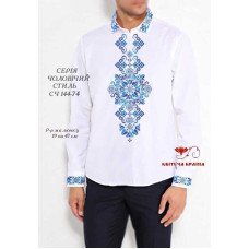 Blank for men's embroidered shirt Kvitucha Krayna SCH-144-74 Men's style series 74