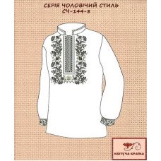 Blank for men's embroidered shirt Kvitucha Krayna SCH-144-8 Men's style series 8