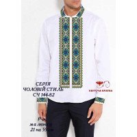 Blank for men's embroidered shirt Kvitucha Krayna SCH-144-82 Men's style series 82