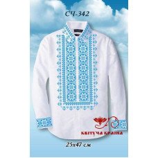 Blank for men's embroidered shirt Kvitucha Krayna SCH-342 _
