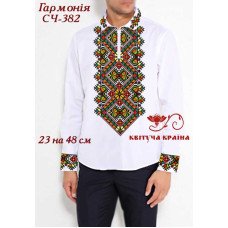 Blank for men's embroidered shirt Kvitucha Krayna SCH-382 Harmony