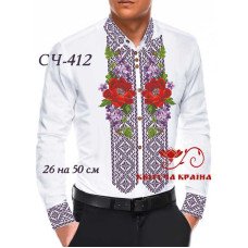 Blank for men's embroidered shirt Kvitucha Krayna SCH-412 _