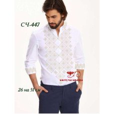 Blank for men's embroidered shirt Kvitucha Krayna SCH-447 _