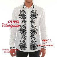 Blank for men's embroidered shirt Kvitucha Krayna SCH-493 Maze