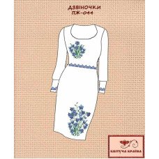 Blank embroidered dress Kvitucha Krayna PZH-044 Bells