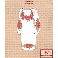 Blank embroidered dress Kvitucha Krayna PZH-089-1 Enchant 1