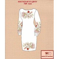 Blank embroidered dress Kvitucha Krayna PZH-166 Magnolia in bloom