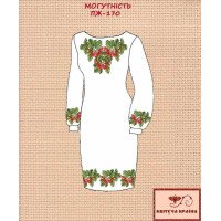 Заготовка платья вышиванка Квітуча Країна ПЖ-170 Могущество