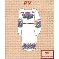 Blank embroidered dress Kvitucha Krayna PZH-199 Autumn