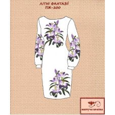 Заготовка плаття вишиванки Квітуча Країна ПЖ-200 Літні фантазії