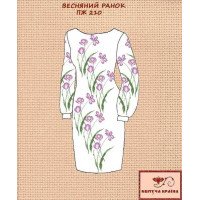 Blank embroidered dress Kvitucha Krayna PZH-210 Spring morning