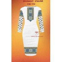 Blank embroidered dress Kvitucha Krayna PZH-220 Ornament delicate