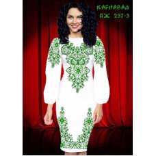 Blank embroidered dress Kvitucha Krayna PZH-237-3 Carnival