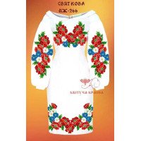 Blank embroidered dress Kvitucha Krayna PZH-266 Festive