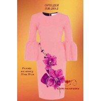 Заготовка плаття вишиванки Квітуча Країна ПЖ-285-2 Орхідея