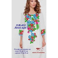 Blank embroidered dress Kvitucha Krayna PZH-453 _