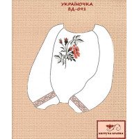 Blank embroidered shirt for girl BD-091 Ukrainochka