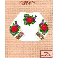Blank embroidered shirt for girl BD-179 Bukovynska